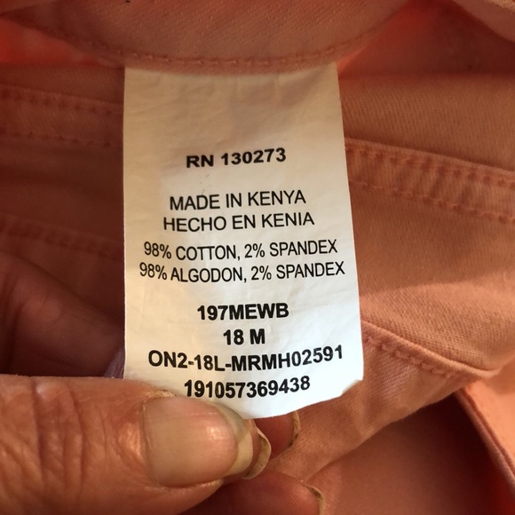 Lee Riders midrise Bermuda woman’s shorts size 18M - Picture 8 of 9